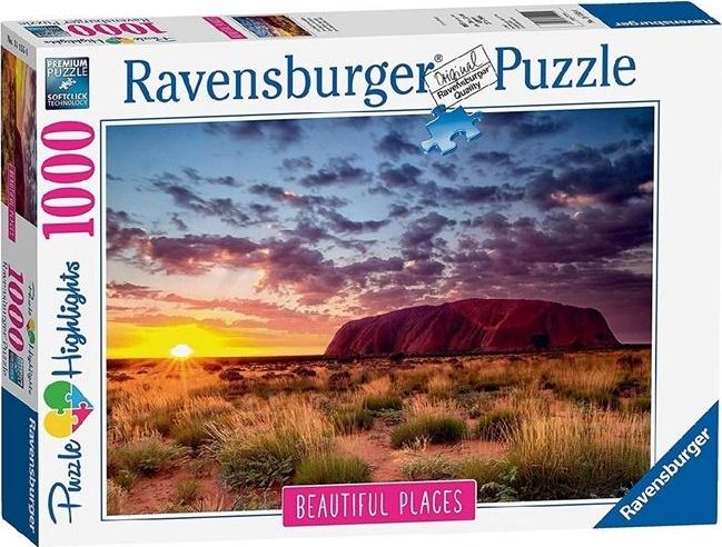 Ravensburger Puzzle 1000 Ayers Rock w Australii 333528 (4005556151554) puzle, puzzle