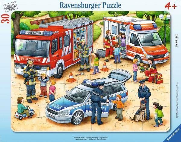 Ravensburger Frame puzzle 30pcs. Exciting work 061440 puzle, puzzle