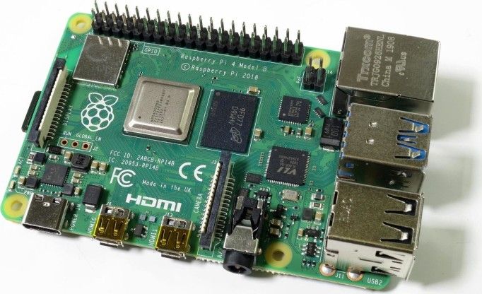 Raspberry Board Pi 4B CPU2.4GHz/8GB/USB3.0/HDMI/BT/Wifi Raspberry PI datora daļas