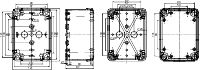 Schneider Obudowa 164 x 121 x 87mm ABS IP66 Thalassa TBS (NSYTBS16128) NSYTBS16128 (3606480165276)