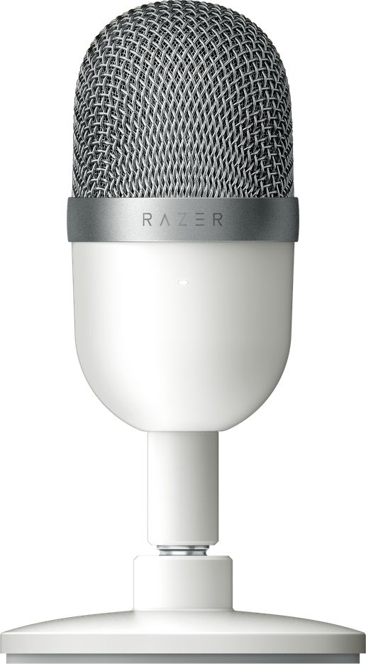 Razer Condenser Streaming Microphone Seiren Mini Mercury White 8886419377139 austiņas