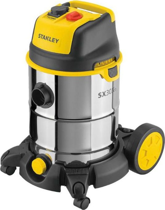 Stanley SXVC30XTDE Black,Stainless steel,Yellow 1600 W Putekļu sūcējs