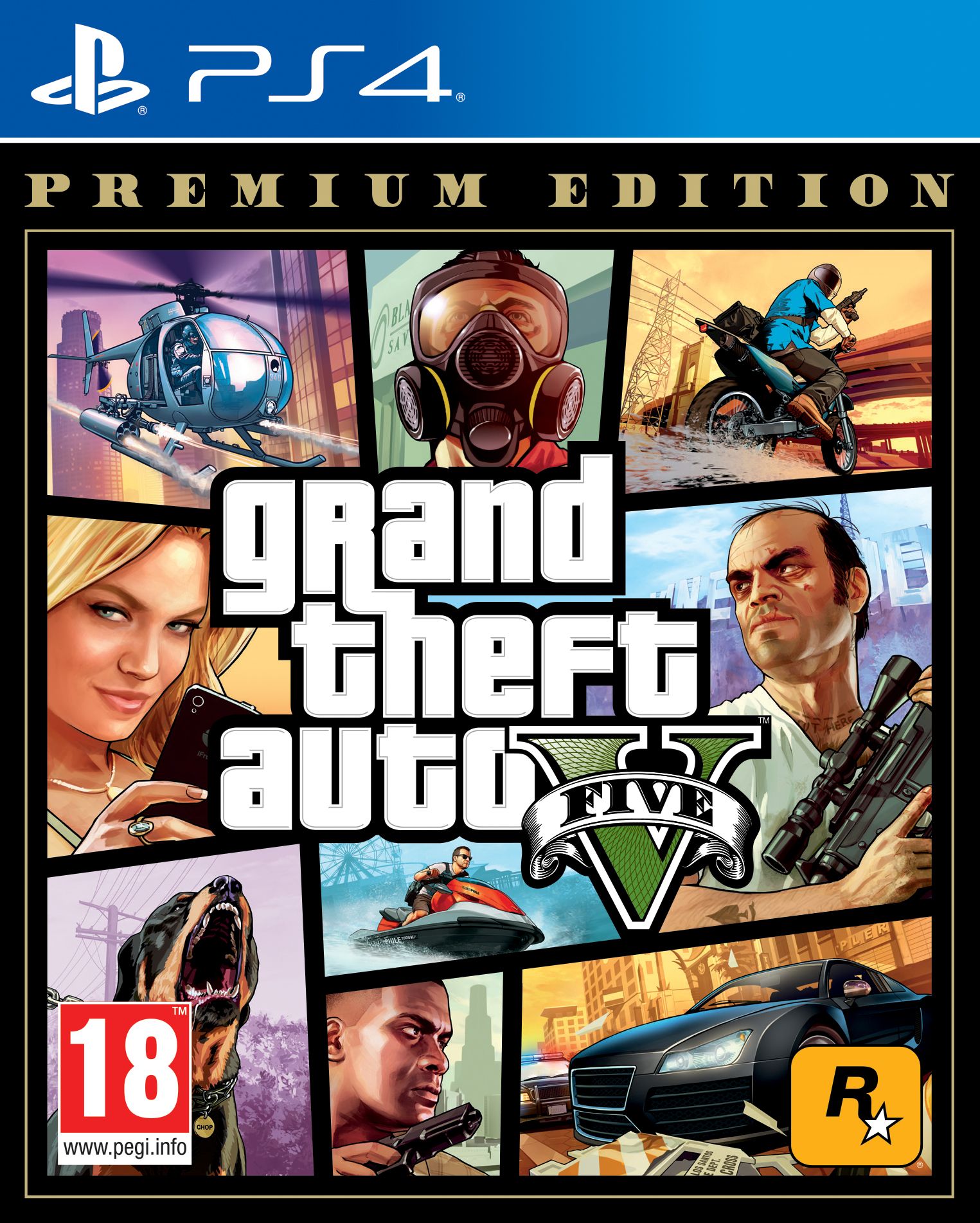 Grand Theft Auto V PS4 Premium Edit