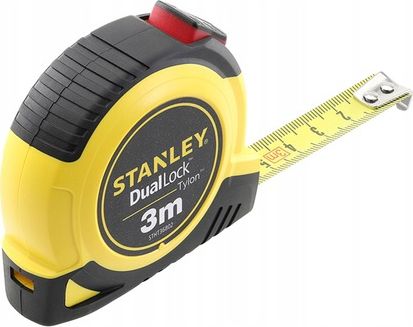 Stanley miara 3m x 13mm Tylon Dual Lock, sztywna 1.75m (36802-STHT-0)