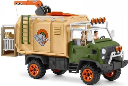 Schleich Wild Life Big Truck Tierrett - 42475 konstruktors