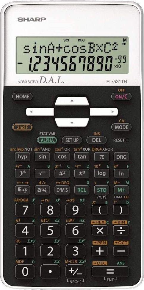 Kalkulator Sharp Kalkulator (EL531THBWH) kalkulators