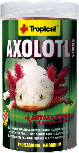 Tropical AXOLOTL STICKS CAN 250ml/6pcs zivju barība