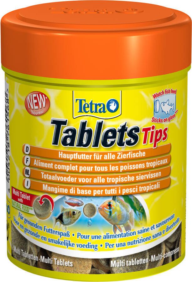 Tetra Tablets Tips 20 tab. 73882 (4004218254305) zivju barība