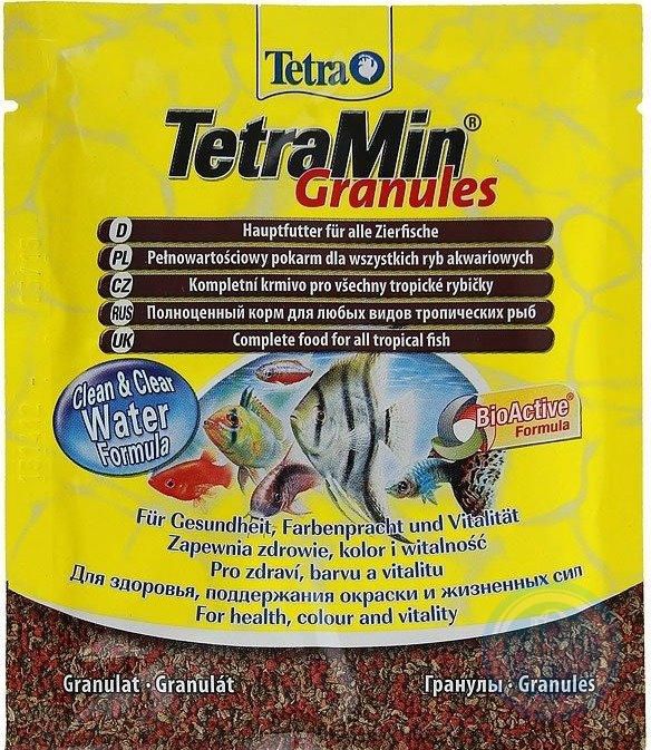 Tetra TetraMin Granules 15 g saszetka 14860 (4004218134492) zivju barība