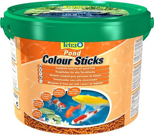 Tetra Pond Colour Sticks 10 L 9226 (4004218187528) zivju barība