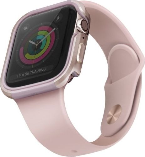 Uniq UNIQ etui Valencia Apple Watch Series 5/ 4 40MM rozowo-zloty/blush gold pink UNIQ106GOLDPINK (8886463671146)