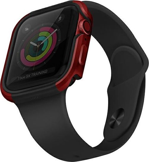 Uniq Etui Valencia Apple Watch Series 4/5/6/SE 44mm crimson red UNIQ354RED (8886463675533)