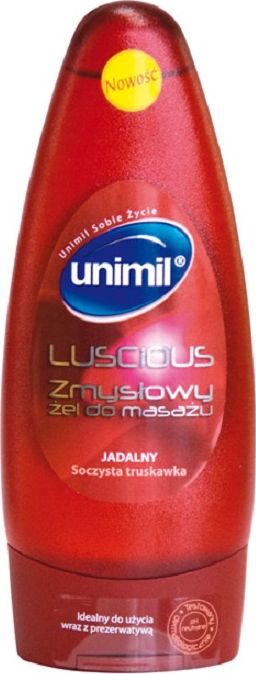 UNIMIL UNIMIL_Luscious zmyslowy zel do masazu Soczysta Truskawka 200ml 5011831081149 (5011831081149)