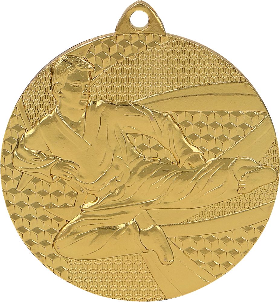 Tryumf Medal zloty- karate - medal stalowy (MMC6650/G) MMC6650/G (2910818309913) Sporta aksesuāri