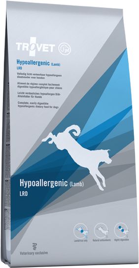 TROVET Hypoallergenic LRD with lamb - 12.5 kg barība suņiem