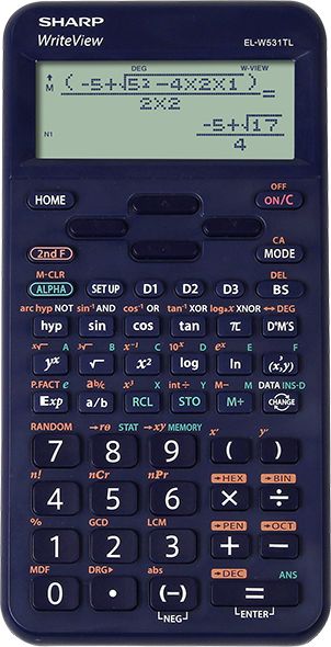 Kalkulator Sharp niebieski (SH-ELW531TLBBL) SH-ELW531TLBBL (4974019967554) kalkulators