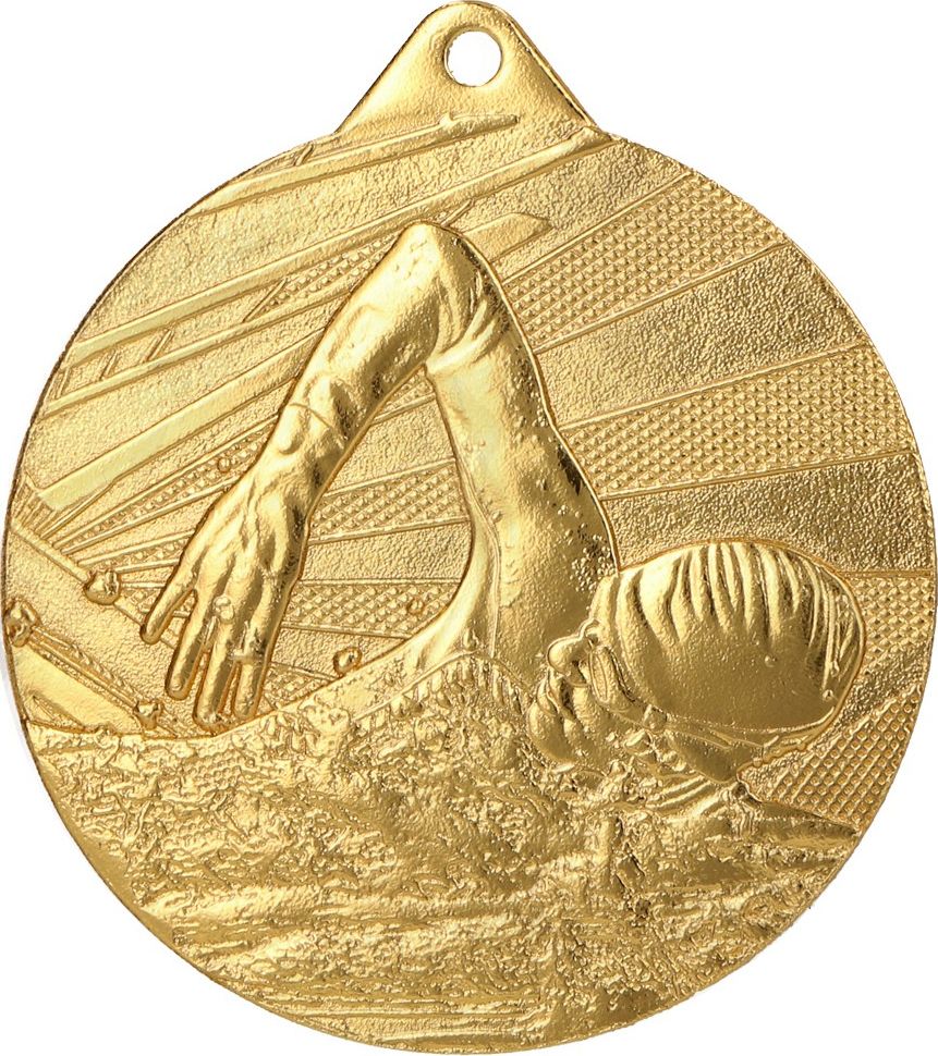 Tryumf Medal 50mm plywanie (ME003/G) ME003/G. (2911327859609) Sporta aksesuāri