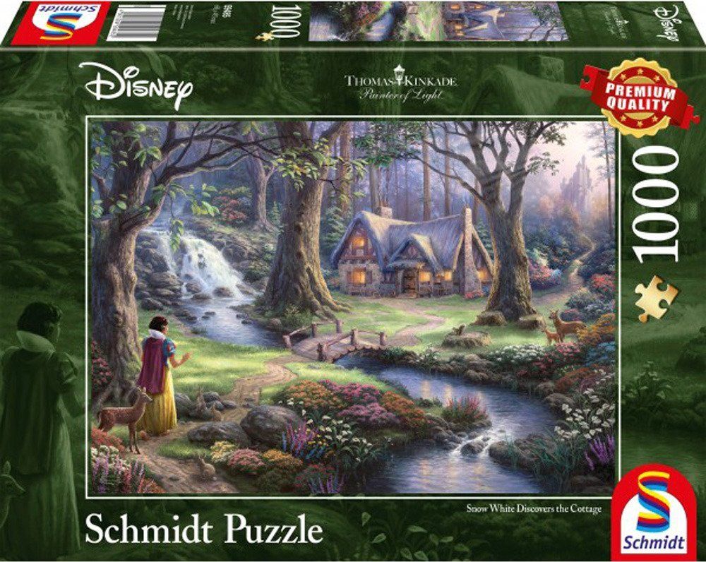 Schmidt Puzzle Thomas Kinkade: Disney Snow White 1000 Puzzle puzle, puzzle