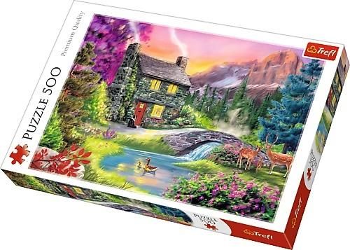 Trefl Puzzle 500 Mountain idyll puzle, puzzle