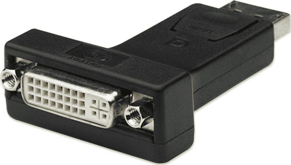 Techly Adapter - DisplayPort Stecker auf DVI-I 24+5 Buchse adapteris