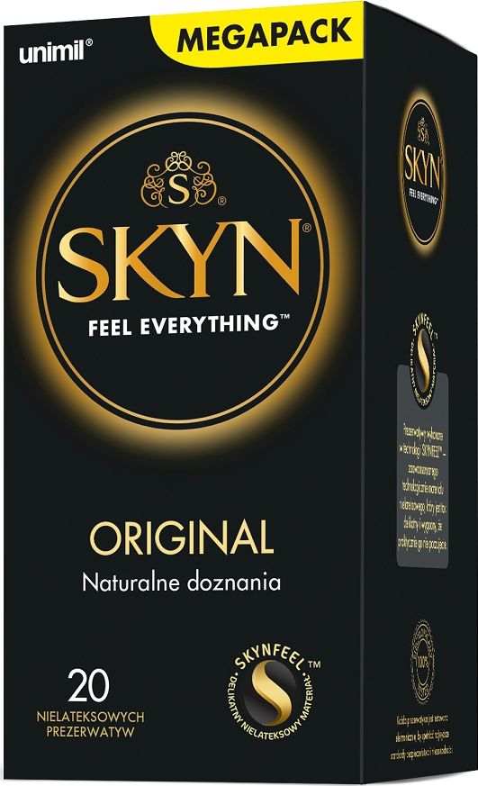 UNIMIL Prezerwatywy Skyn Feel Everything Original 20 szt. 5011831090776 (5011831090776)