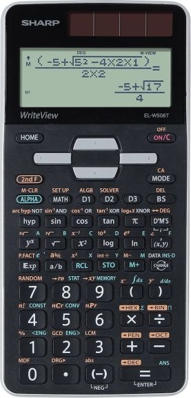 Sharp Calculator Scientific Calculator (ELW506TGY) kalkulators