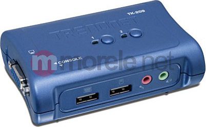 Przelacznik TRENDnet TK-209K TK209K (0710931304282) KVM komutators