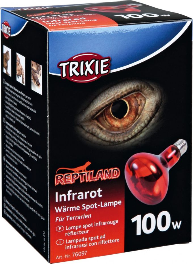 Trixie Punktowa lampa grzewcza podczerwien czerwona 100W TX-76097 (4011905760971)