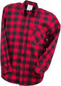 Unimet flannel shirt red, size L (BHP KFCP L)