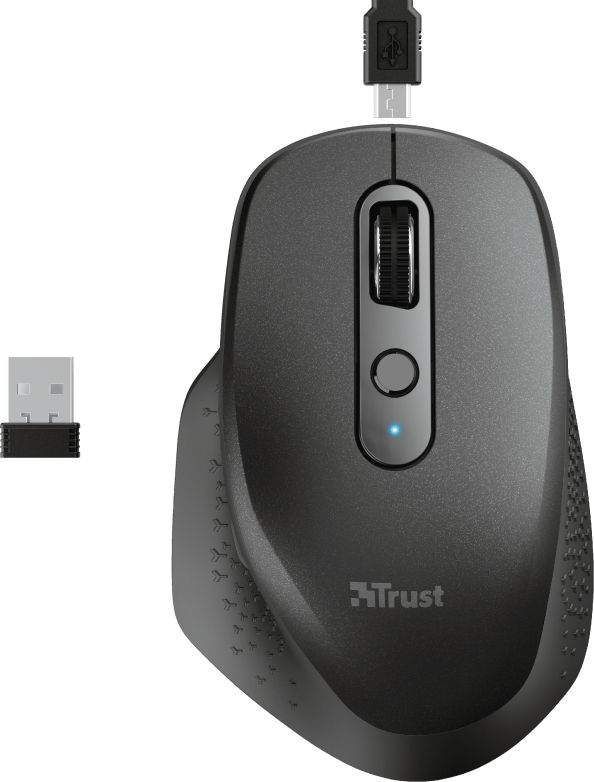 Trust Ozaa mouse RF Wireless Optical 2400 DPI Right-hand Datora pele