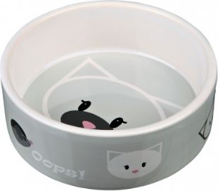 Trixie Miska ceramiczna dla kota Mimi, 0.3 l/o 12 cm TX-24650 (4011905246505) piederumi kaķiem