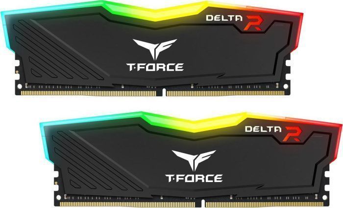 TeamGroup T-Force Delta RGB Kit (2x8GB) black 3600MHz, CL18 operatīvā atmiņa
