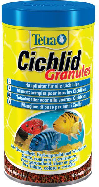 Tetra Cichlid Granules 500 ml 18956 (4004218146594) zivju barība