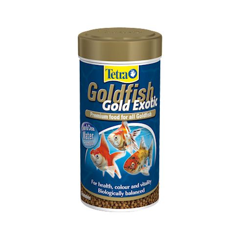 Tetra Goldfish Gold Exotic 250 ml 32386 (4004218753129) zivju barība
