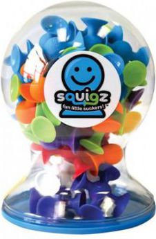 Fat Brain Toys Przyssawki Squigz Deluxe Silikonowe Klocki (238832) konstruktors