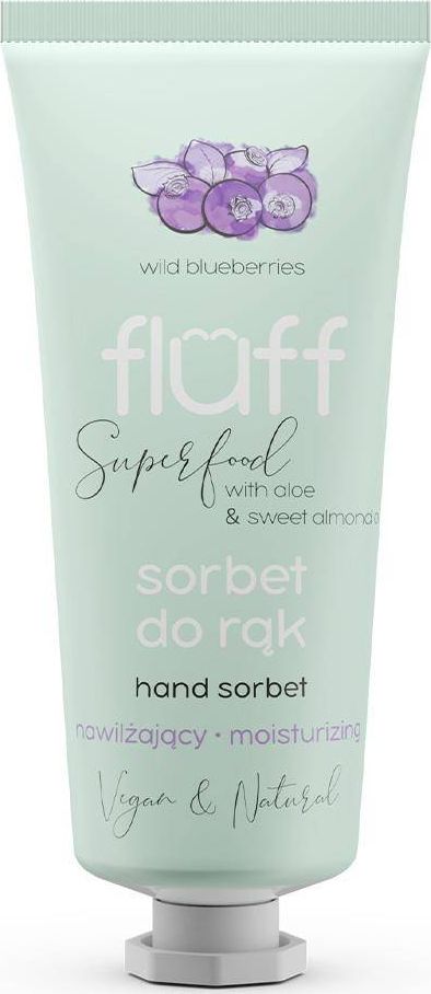 Fluff Sorbet do rak nawilzajacy Jagody Lesne 50 ml 5902539711080 (5902539711080)