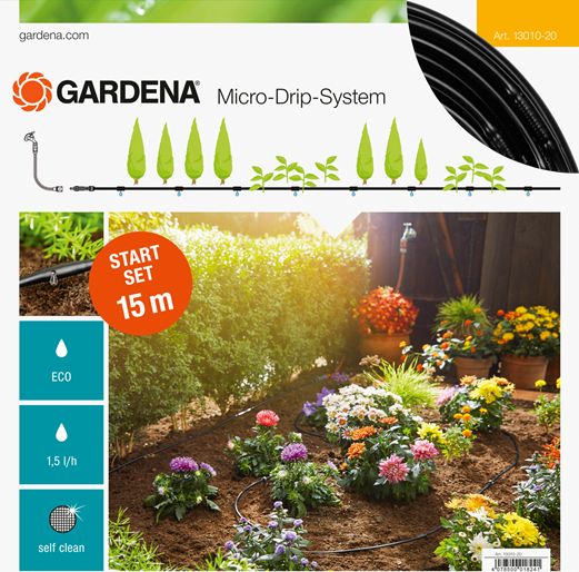Gardena Micro-Drip Start Set Row of Plants S Dārza laistīšanas iekārtas