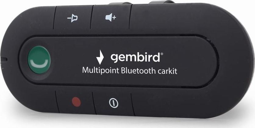 Gembird multipoint Bluetooth v.2.1 + EDR car kit, class II, for 2 telephones brīvroku sistēma telefoniem