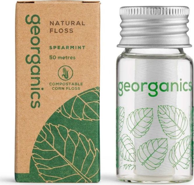 Georganics Nic dentystyczna Spearmint naturalna 50m GEO00623 (5060480200623) mutes higiēnai