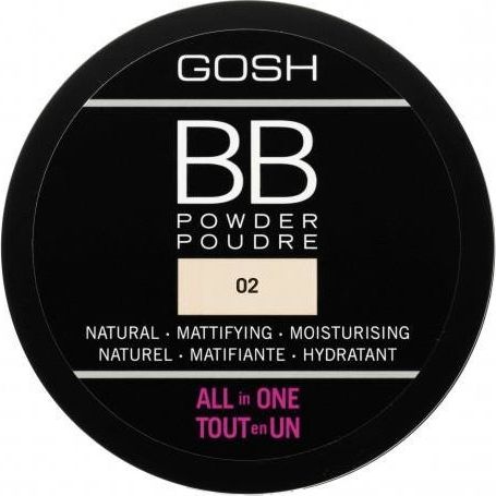 Gosh BB Puder prasowany do twarzy 02 Sand 6.5g 5701278615204 (5701278615204)