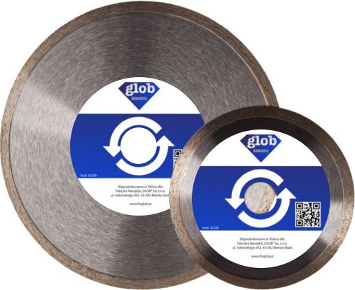 Glob Tarcza diamentowa GLOB Ceramika - 200mm GLOB-DIAM-200-CERAMIKA