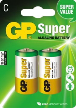 GP Bateria C / R14 2 szt. GP14A-U2 Baterija