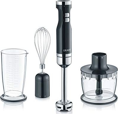 Graef Hand Blender HB502 (black / stainless steel 3-piece set,) Blenderis