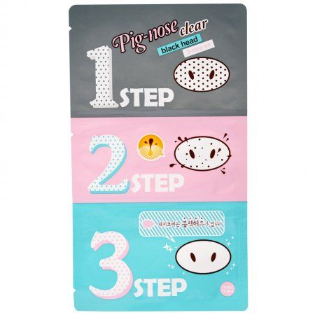 Holika Holika Maska do twarzy Pig Nose 3 Step Kit 861807 (8806334371807)