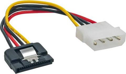 29670D SATA-Kabel 0,3 m SATA 15-pin Schwarz (29670D) adapteris