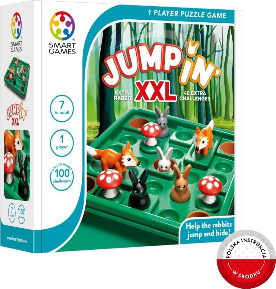 Iuvi Smart Games Jump In XXL (ENG) IUVI Games 365635 (5414301521488) galda spēle