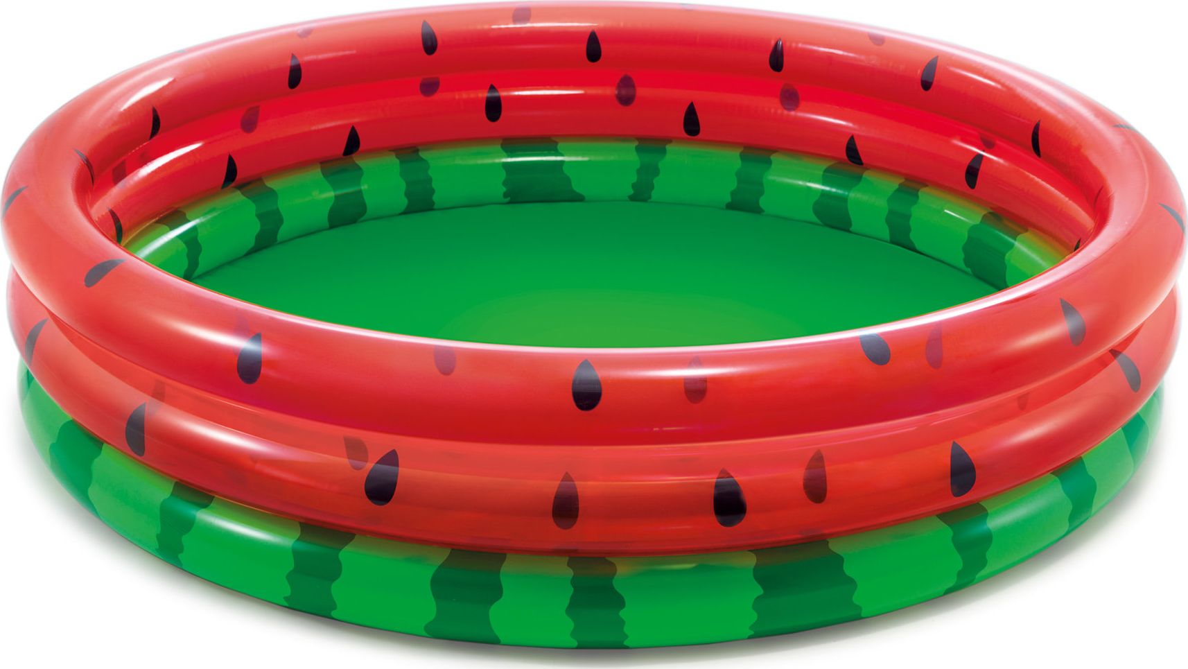Intex Watermelon Pool Round, Multi Colour, 168 x 38cm, Age 2+ Baseins