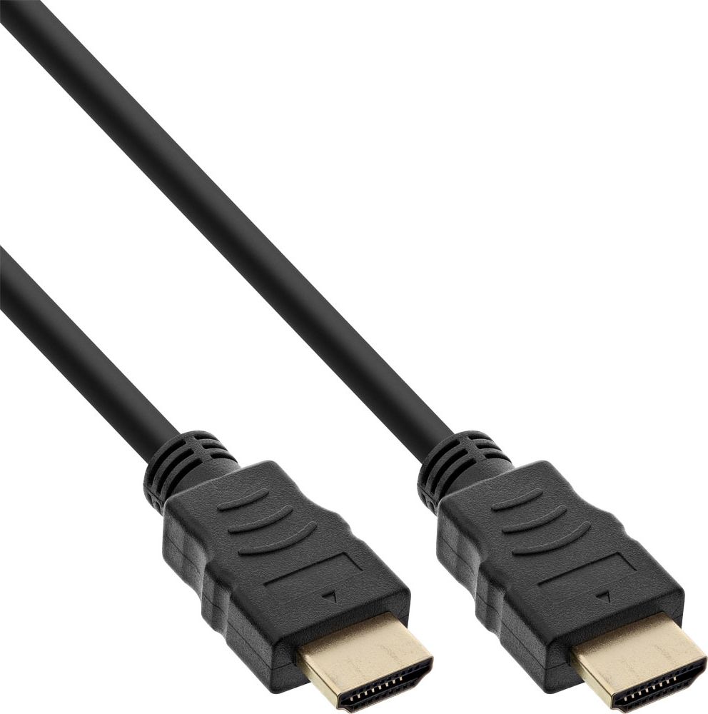 Kabel InLine HDMI - HDMI 0.3m czarny (17033P) kabelis video, audio