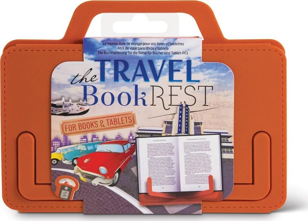 IF Travel BookRest pomaranczowy uchwyt do ksiazki 377584 (5035393358020) biroja tehnikas aksesuāri