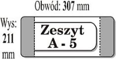 IKS Okladka na zeszyt A5 p50 IKS - IKS ZESZYTA5 IKS ZESZYTA5 (5904314000136)